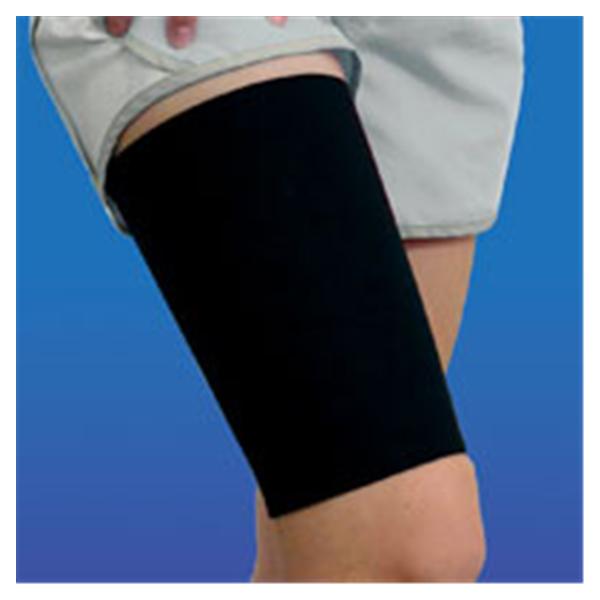 Sleeve Support Thigh Black Size X-Large Ea
